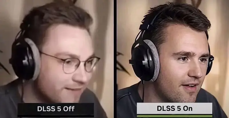 Two men wearing headphones and one is wearing a headset.