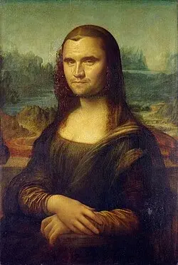 A painting of a man with a beard.