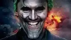 Joker in the dark knight.