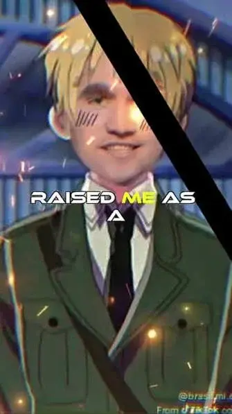 A cartoon character with a green jacket and a black tie.